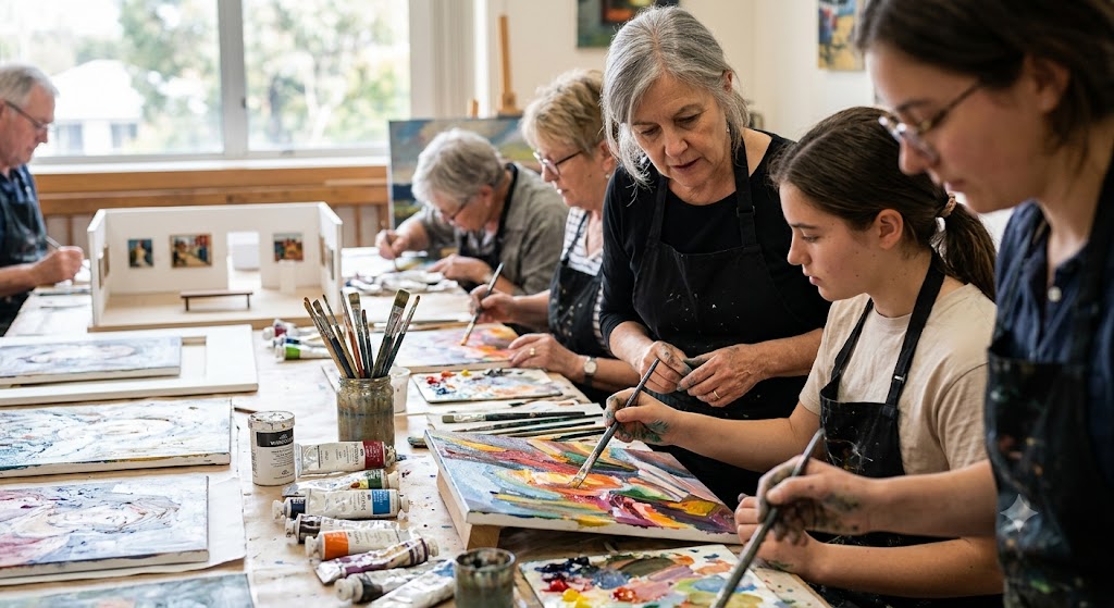 Oil Painting & Canvas Technique